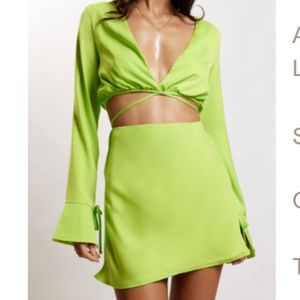 Meshki Lime Green Set XS